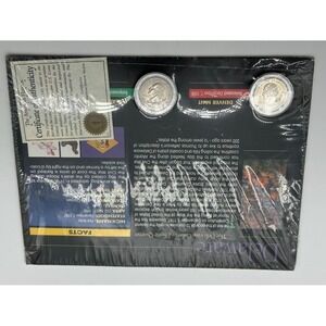 American Historic Society Delaware Colorized State Quarter 2-Coin Set P & D Mint